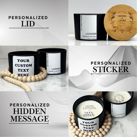 Hidden Message Candles, Surprising Moments, Gift, Hidden Message, Secret Message Candle, Soy Wax