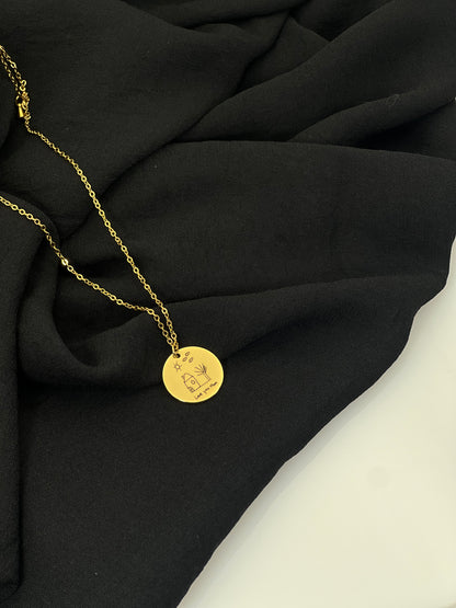 Custom Handwriting / Handdrawing Engraved Necklace, Signature Jewelry, Couple Necklace, Valentines Gift, Memorial